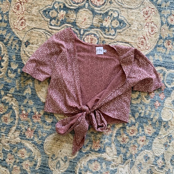 Princess Polly Tops - Princess Polly Pink Blouse